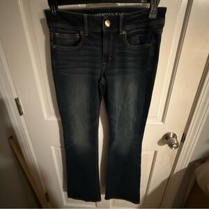 American Eagle Outfitters Women's Dark Indigo Bootcut Jeans